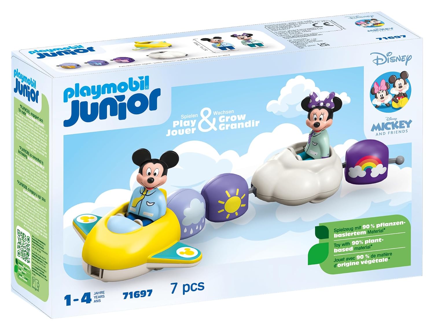 PLAYMOBIL Junior Disney — Train des Nuages Mickey et Minnie – Image 10