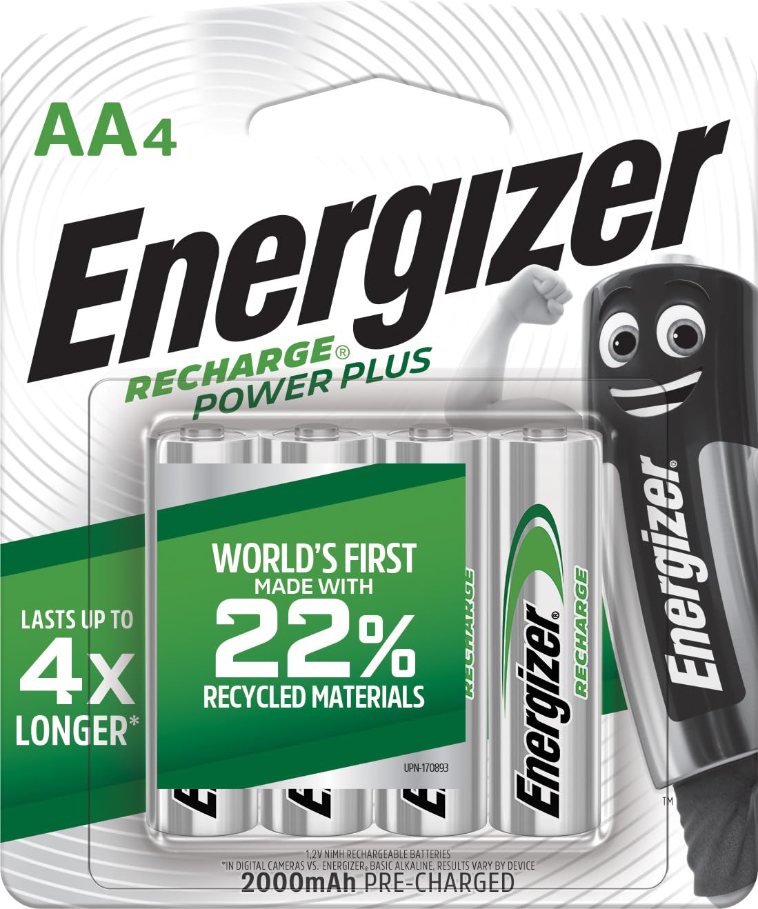 ENERGIZER Recharge Power Plus — Piles AA rechargeables x4 – Image 10