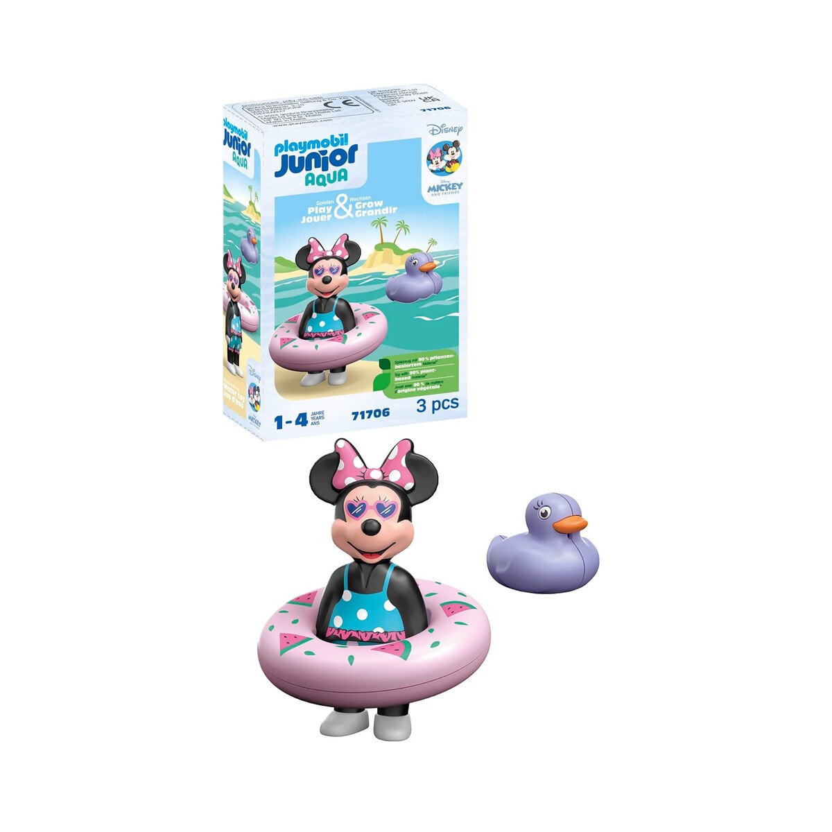 PLAYMOBIL Junior Disney 71706 — Minnie avec bouée