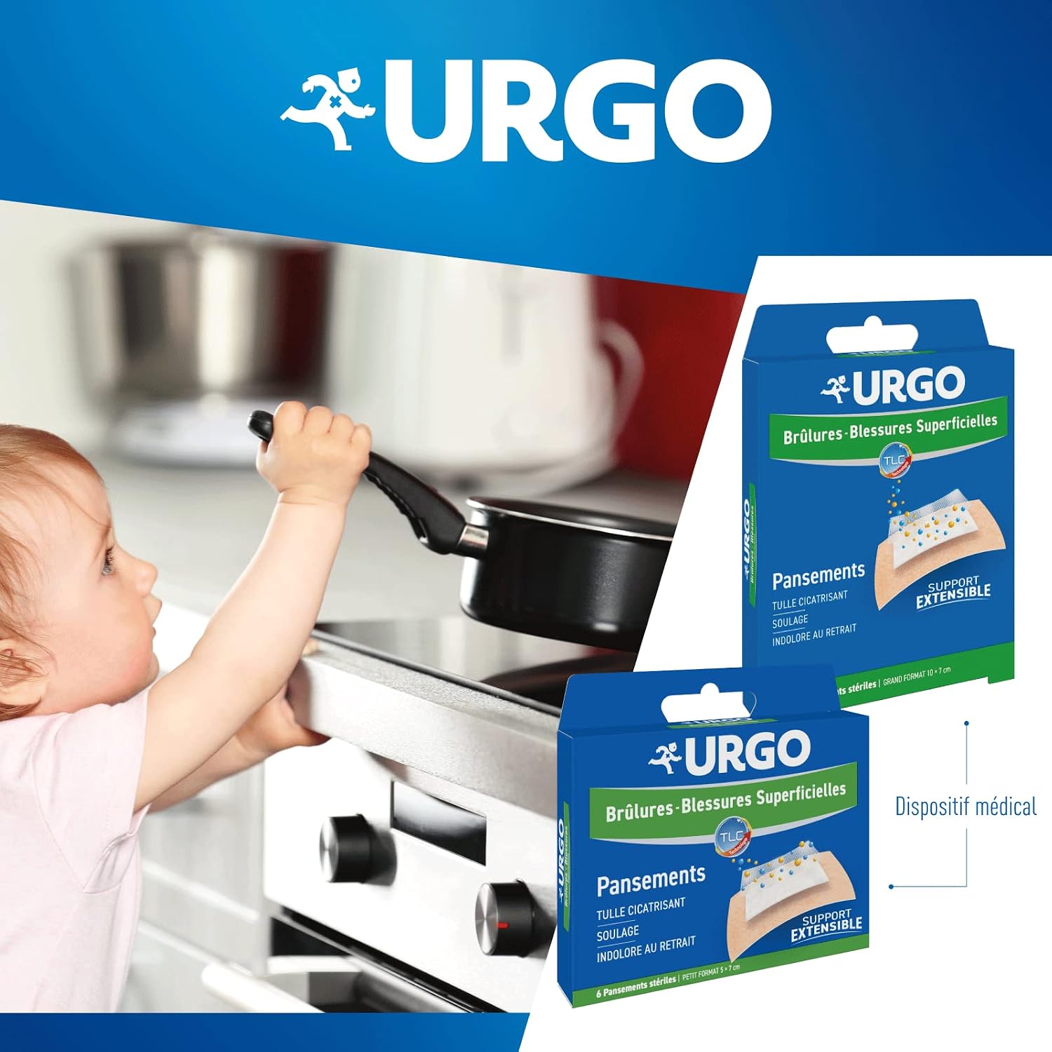 URGO — Pansements Brûlures Grand Format x4 – Image 3