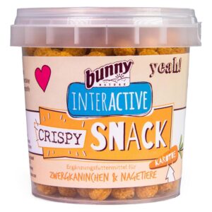 BUNNY Crispy Snack — Friandise carotte pour rongeurs 25 g