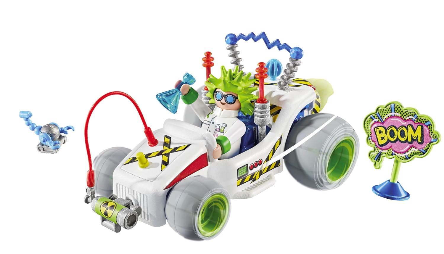 PLAYMOBIL Funstars 71633 — Chercheur et Kart à moteur rétractable – Image 20