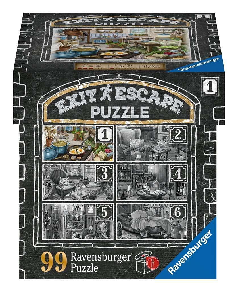 RAVENSBURGER Escape Puzzle — Puzzle La Cuisine du manoir 99 pièces