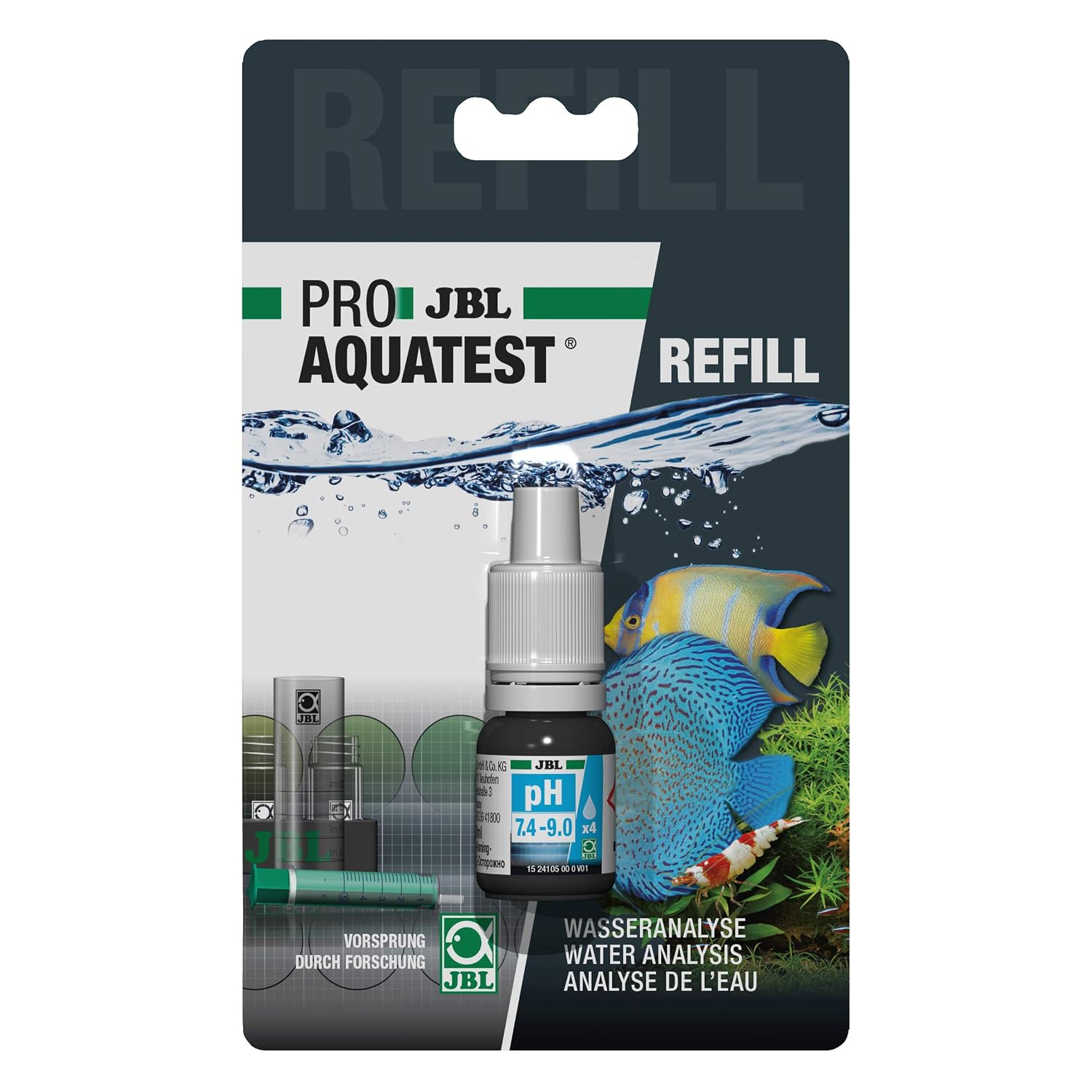 JBL ProAquaTest pH 7.4-9.0 — Recharge pour aquariophilie – Image 2