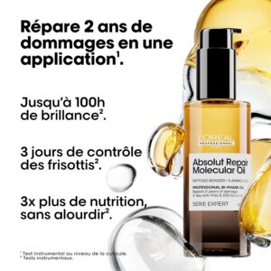 Alternative view of L'OREAL PROFESSIONNEL Absolut Repair — Huile cheveux 90 ml