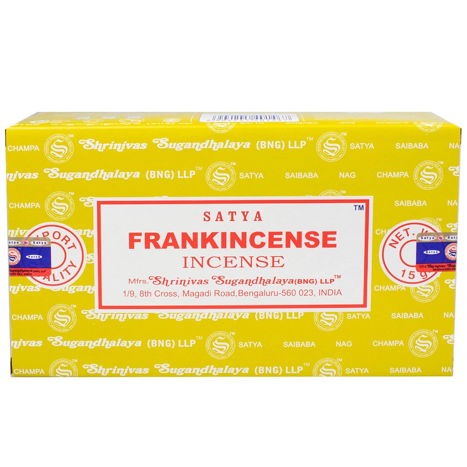 SATYA Nag Champa — Encens Frankincense 12x15g – Image 8