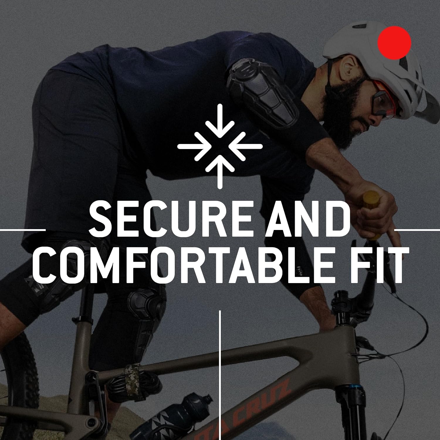 G-FORM Pro-X3 — Coudières vélo adulte XS Noir mat – Image 5