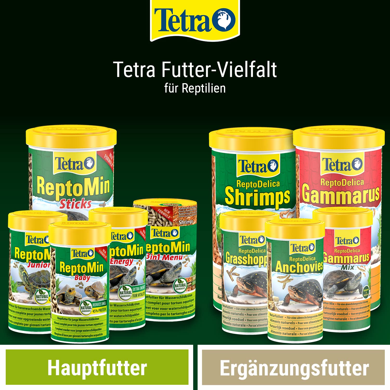 TETRA Gammarus — Aliment naturel pour tortues aquatiques 4L## – Image 15