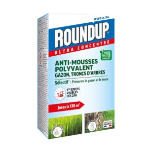 ROUNDUP — Anti-mousse concentré gazon et troncs 250 ml