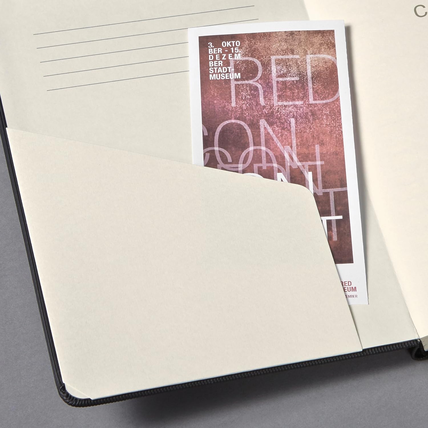 SIGEL Conceptum — Carnet de notes ligné A4 rouge – Image 8
