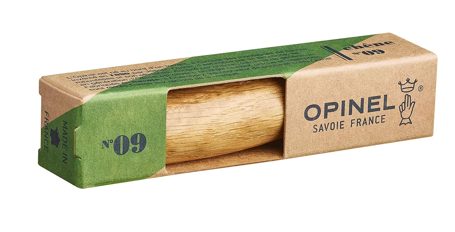 OPINEL N°9 — Couteau de Poche Inox Manche en Chêne – Image 3