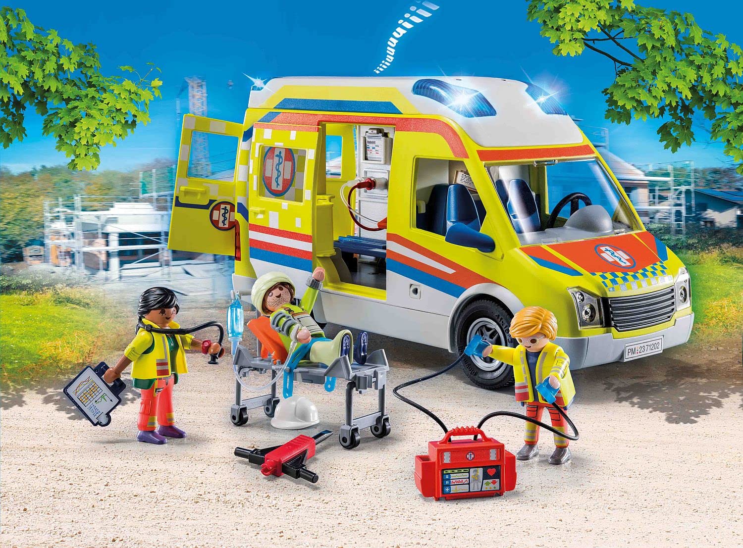 PLAYMOBIL City Life — Ambulance avec Effets Lumineux et Sonores – Image 3
