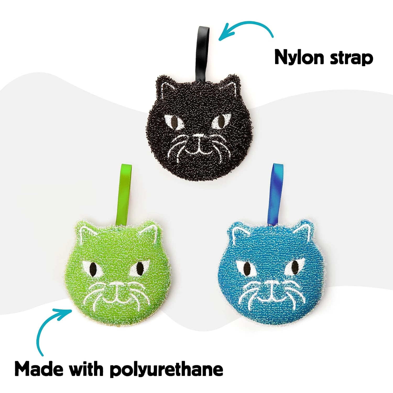 CHAT — Lot de 3 Éponges de Cuisine Chat – Image 11