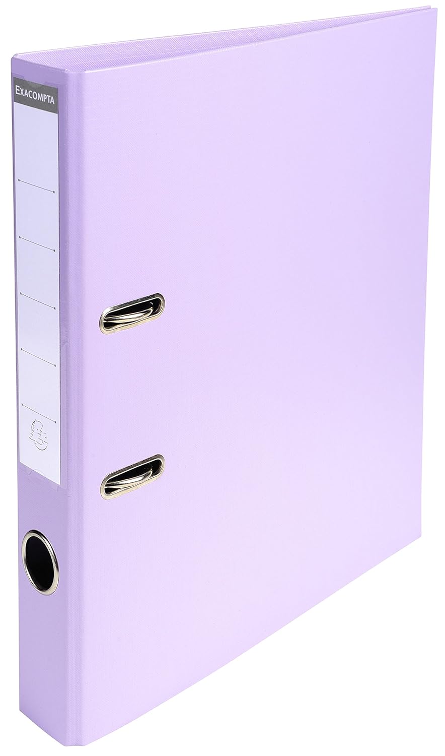 Exacompta - Réf. 53507E - 1 Classeur à levier A4 Prem'Touch - Dos de 50 mm - Mécanique 55 mm - Dimensions extérieures : 32 x 29 x 5 cm - Format à classer A4 - Coloris : Lilas – Image 30