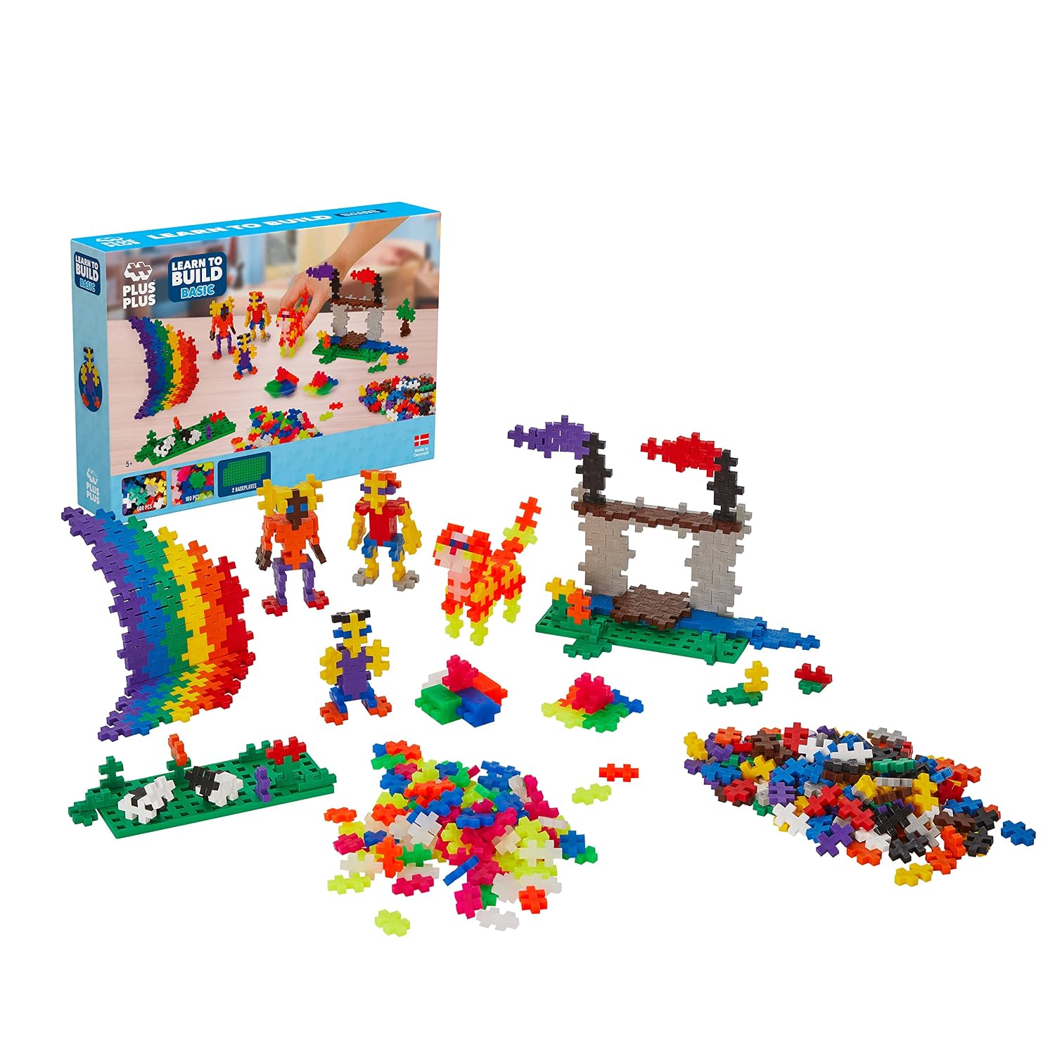 PLUS PLUS Kit Découverte — Jeu de Construction 600 pièces – Image 3