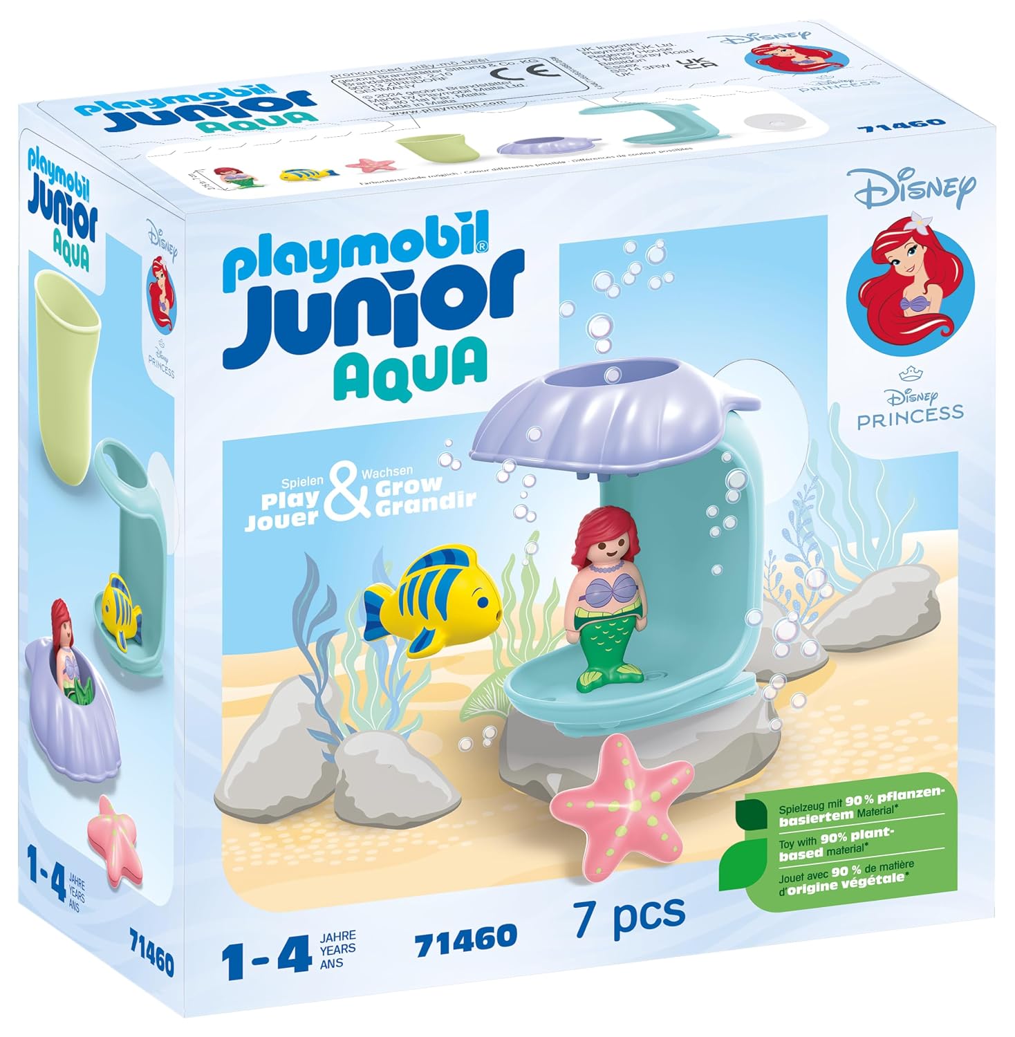 PLAYMOBIL Junior Disney — Ariel avec Coquillage de Bain – Image 10