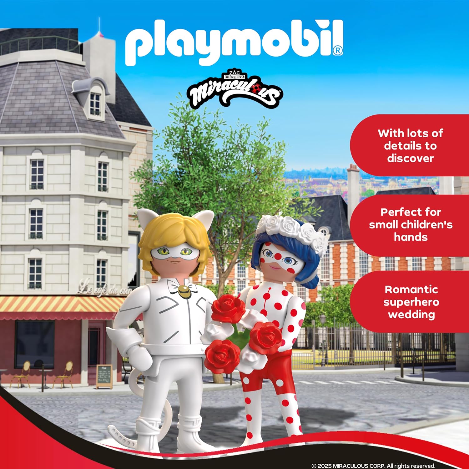 PLAYMOBIL Miraculous — Le Mariage de Ladybug et Chat Noir – Image 52