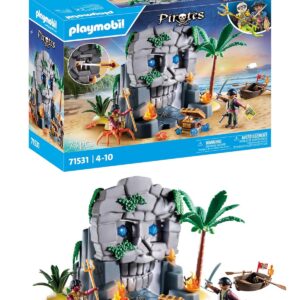 PLAYMOBIL 71531 — Île au trésor avec pirate et monstre marin