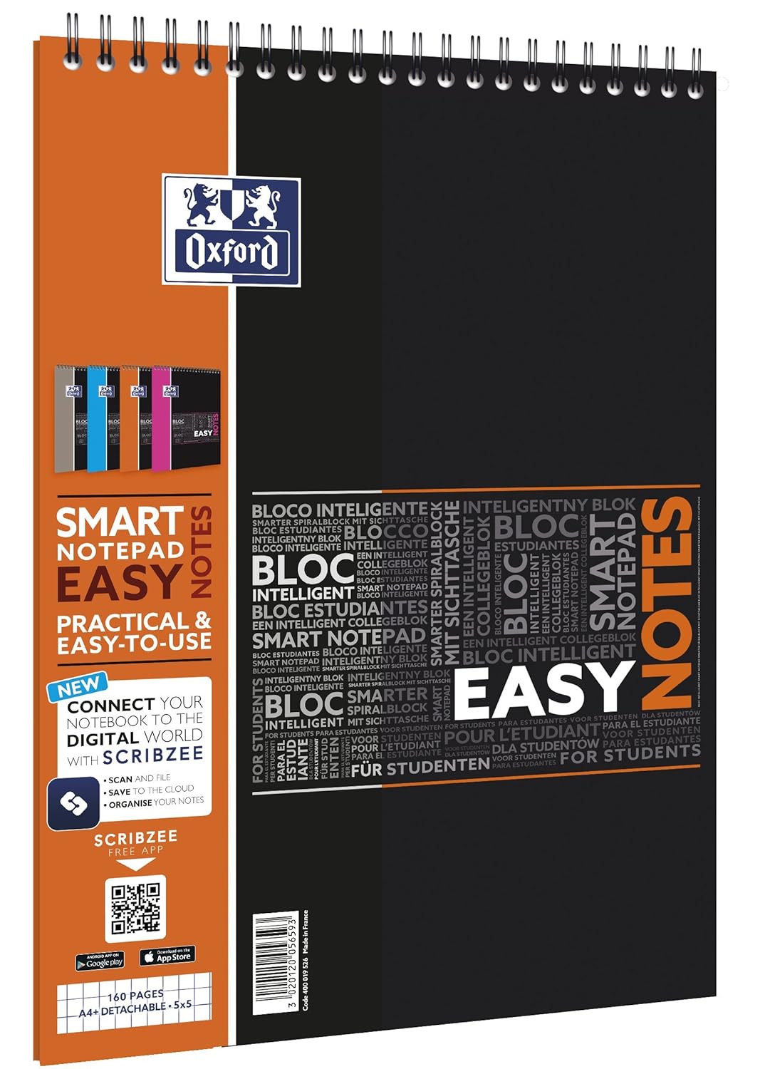 OXFORD SOS Notes — Bloc-notes connecté 160 pages 210x315 – Image 30