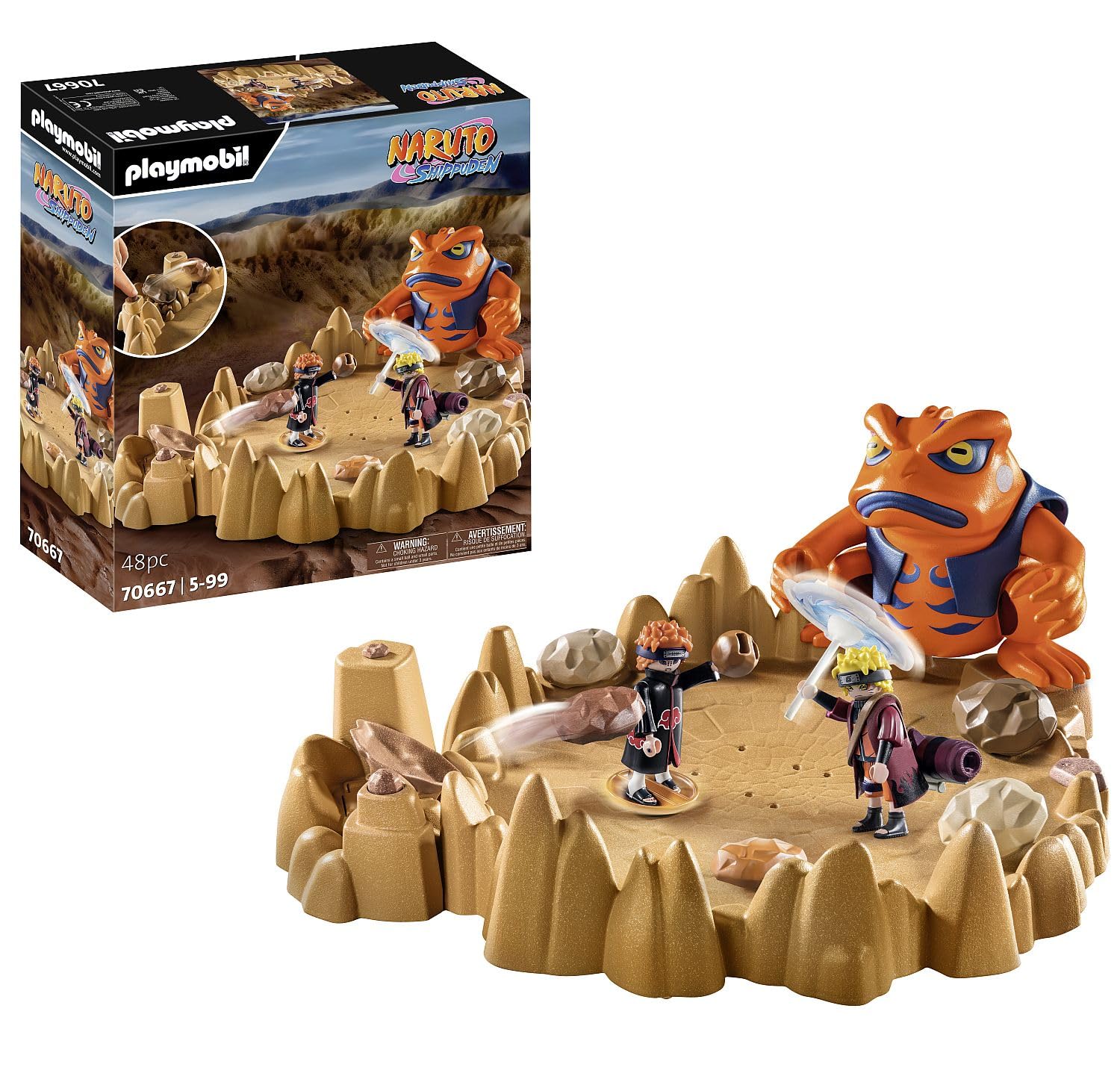 PLAYMOBIL 70667 — Set Naruto vs. Pain – Image 9