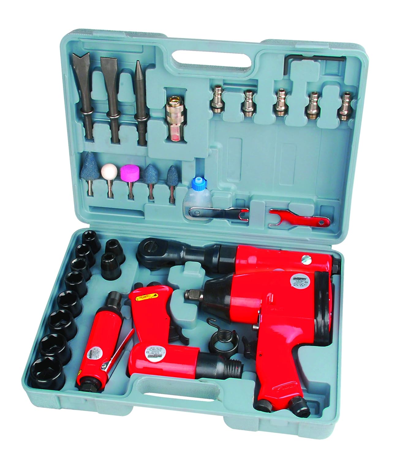 MANNESMANN 15033 — Set d'outils pneumatiques 33 pièces – Image 6