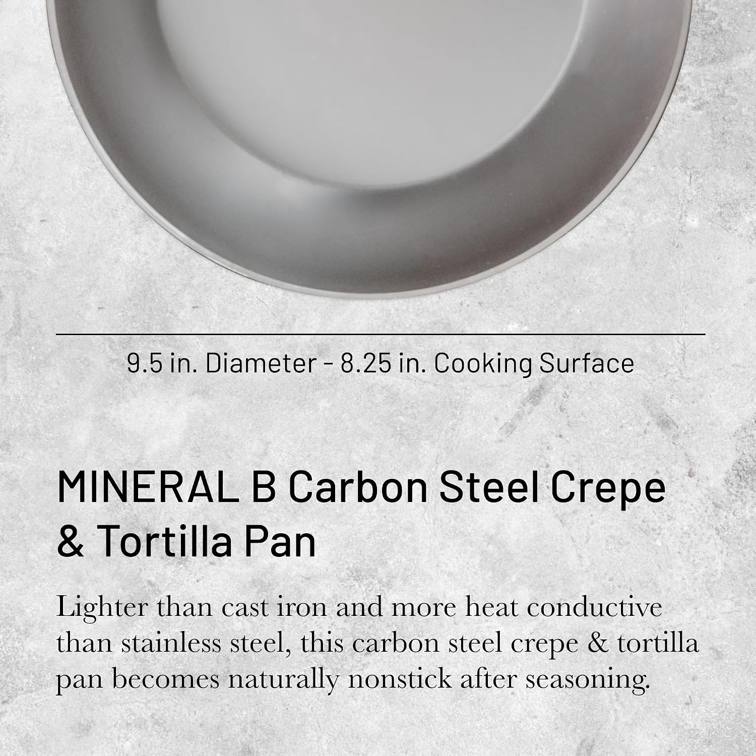 Poêle à crêpes minéral 24 cm – Image 2