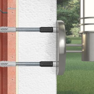 Alternative view of FISCHER TherMax 8/140 M6 — Fixation isolante thermique x20