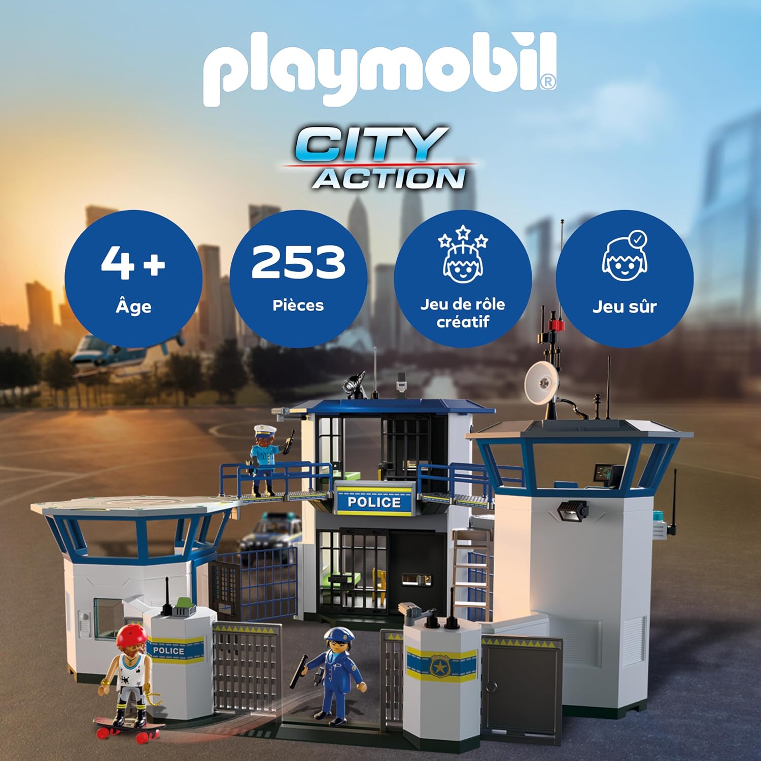 PLAYMOBIL Action Heroes — Centre de Commandement Police – Image 12