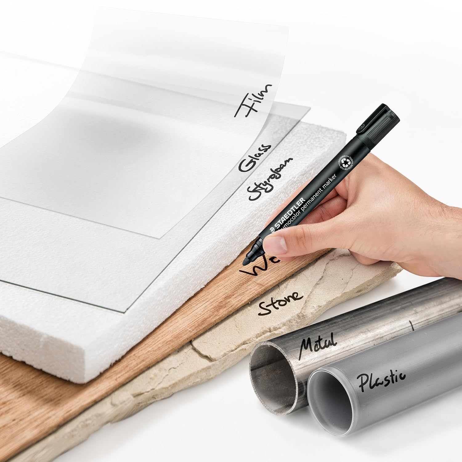 STAEDTLER Lumocolor — Set de 8 Marqueurs Permanents 2 mm – Image 7