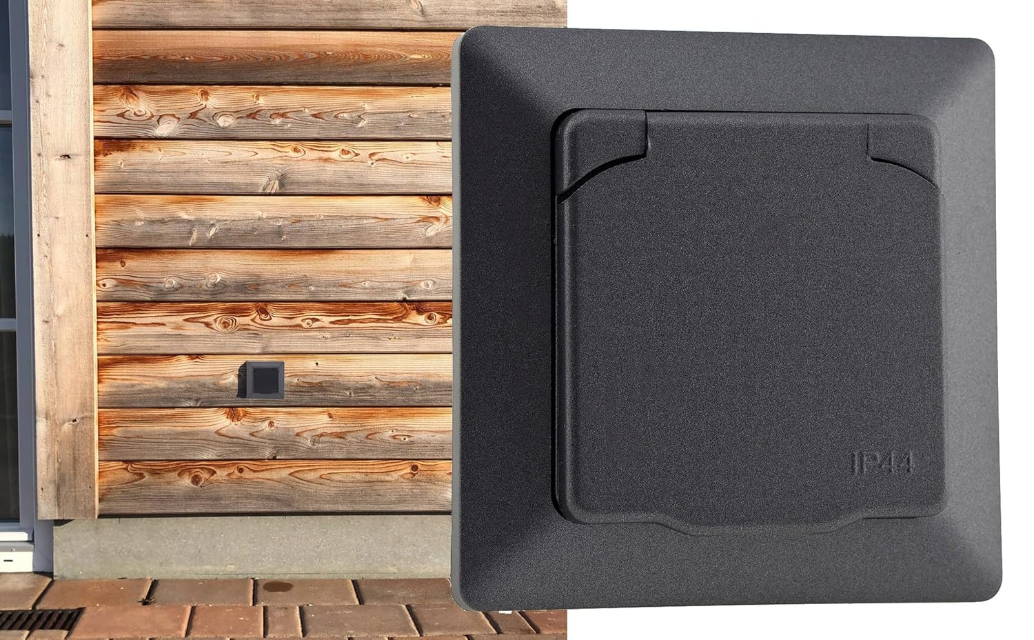 CHILITEC MILOS — Prise extérieure encastrée IP44 USB – Image 12