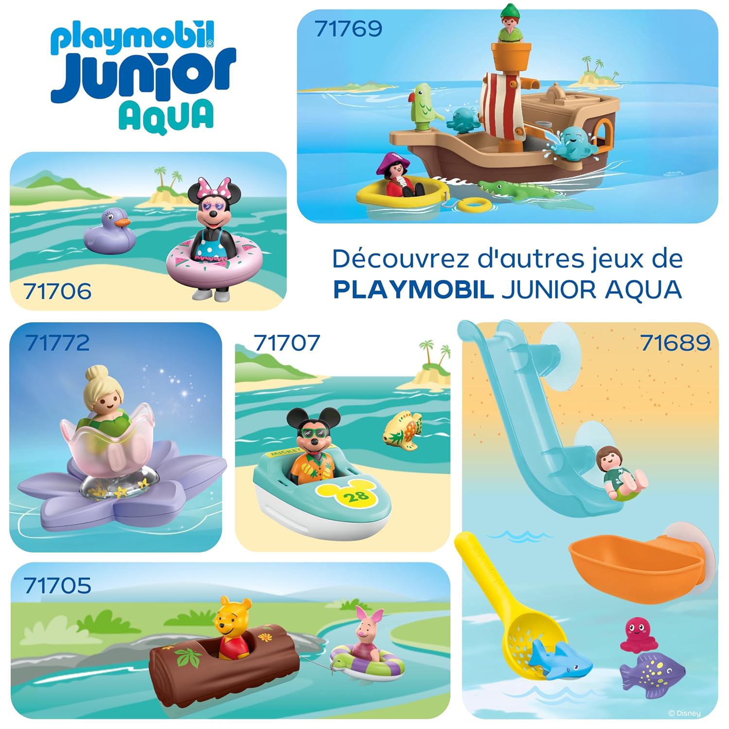 PLAYMOBIL Junior Aqua Disney — Fleur magique de Fée Clochette – Image 18