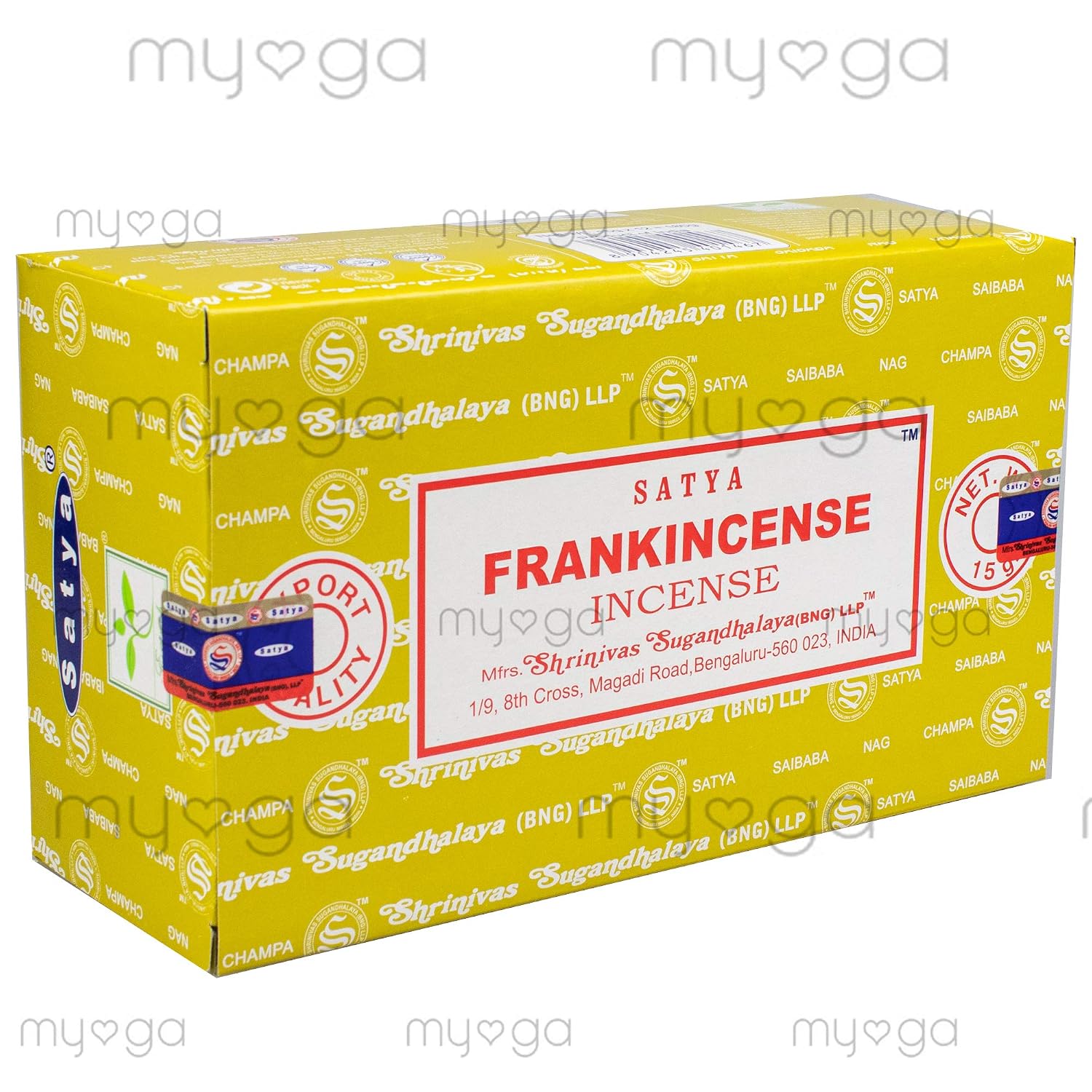 SATYA Nag Champa — Encens Frankincense 12x15g – Image 12