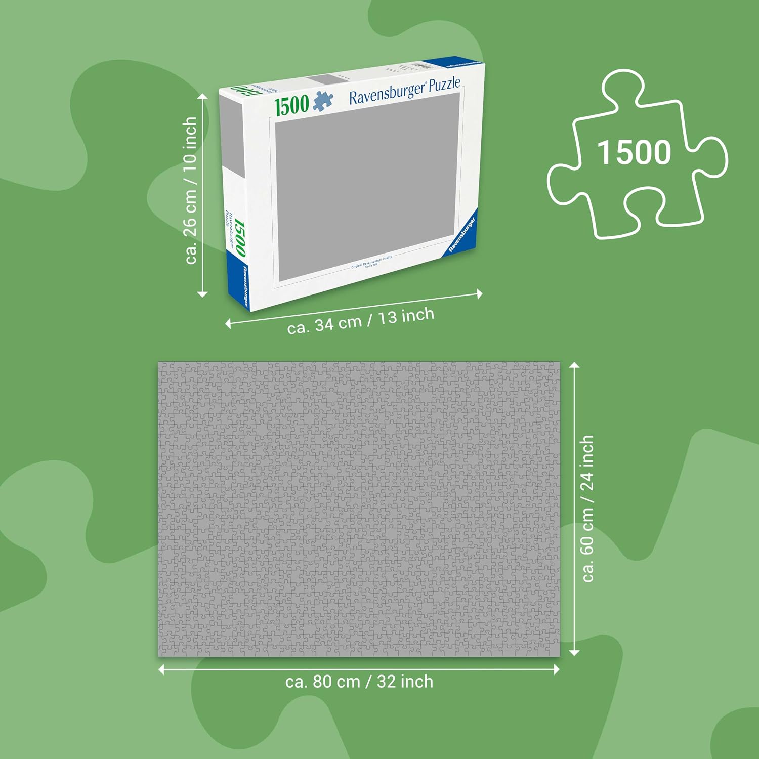 RAVENSBURGER — Puzzle 1500 pièces Cottage au Bord de la Rivière – Image 11