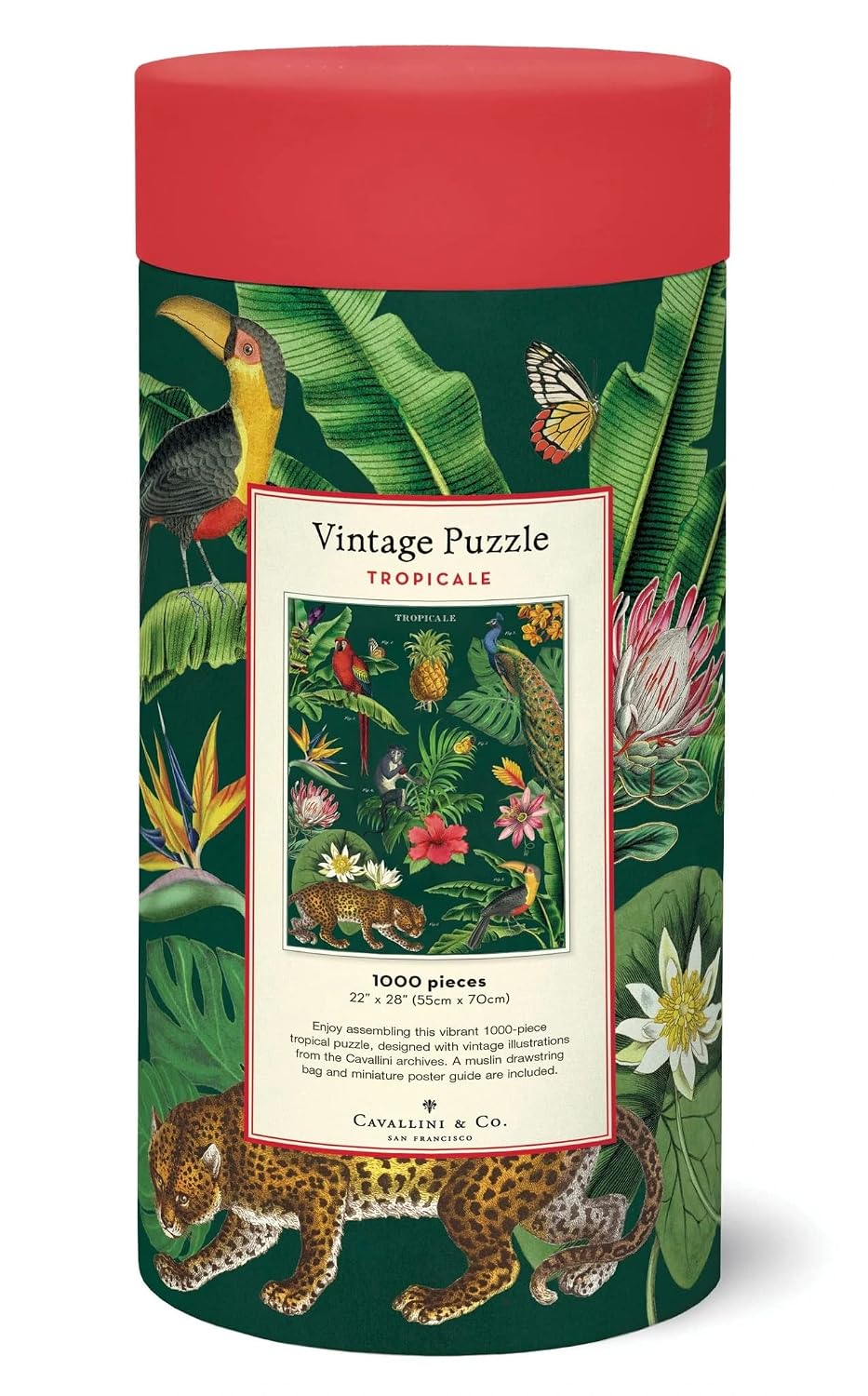 CAVALLINI — Puzzle 1000 pièces Tropicale – Image 7