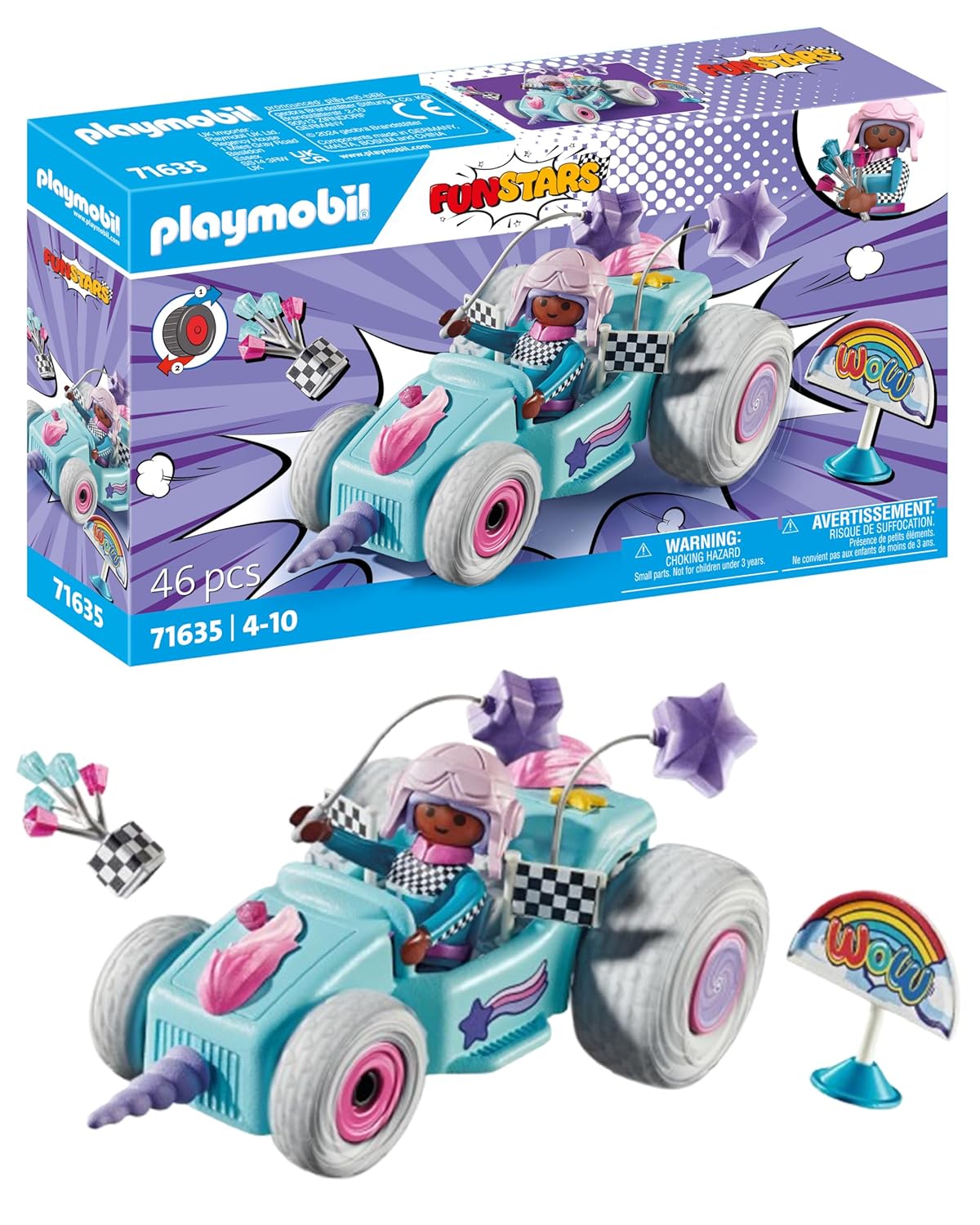PLAYMOBIL Funstars 71635 — Jeune Fille Licorne et Kart – Image 34