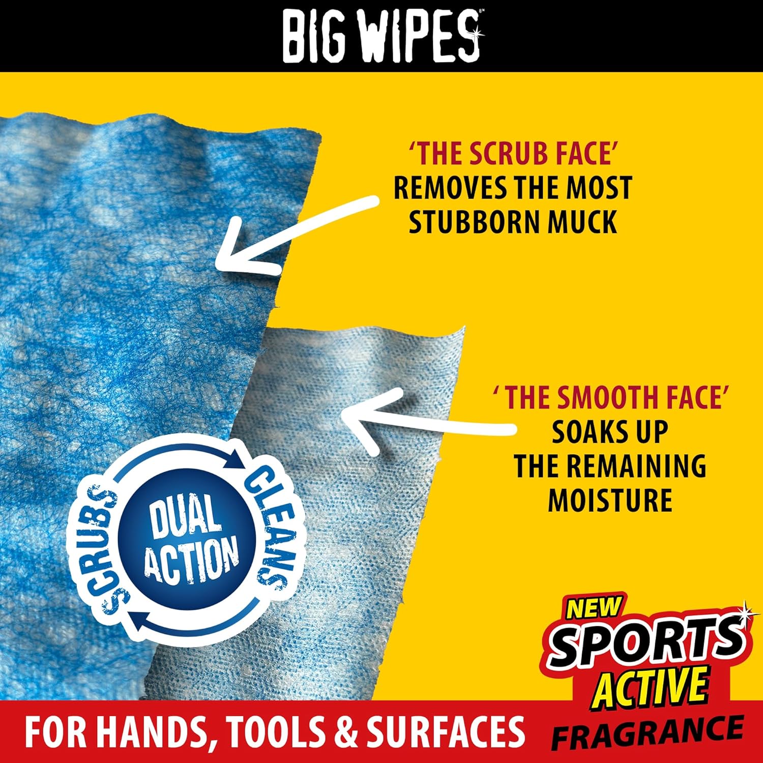BIG WIPES — Lingettes de nettoyage ultra résistantes x100 – Image 38