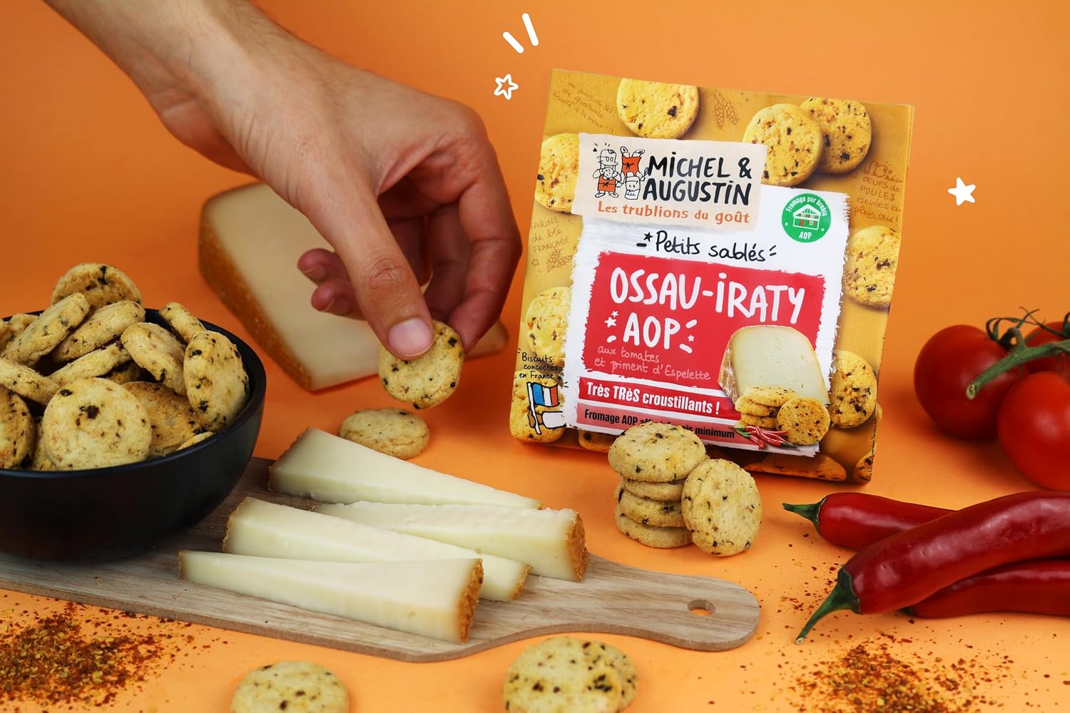 MICHELIN — Sablés salés Ossau-Iraty AOP, tomate & piment – Image 5