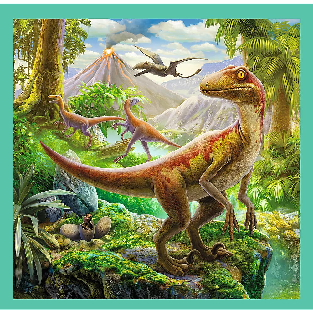 TREFL — Set de 3 Puzzles Dinosaures 20 à 50 Pièces – Image 49