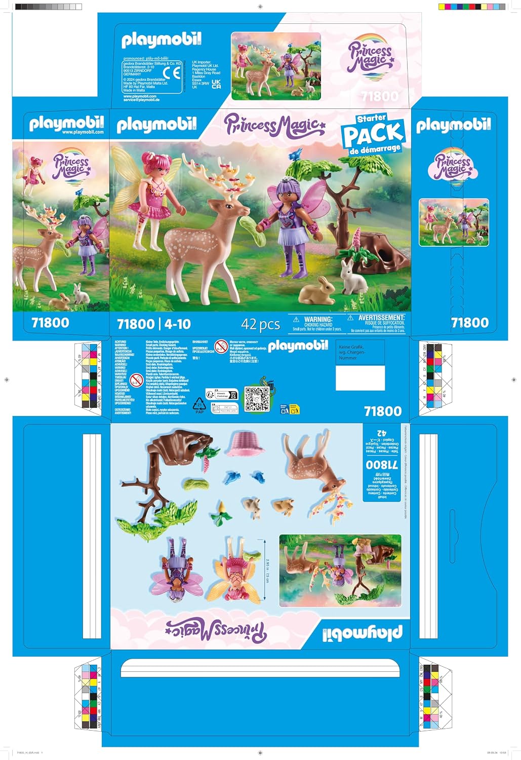 PLAYMOBIL Fairies — Fées avec Animaux de la forêt – Image 15