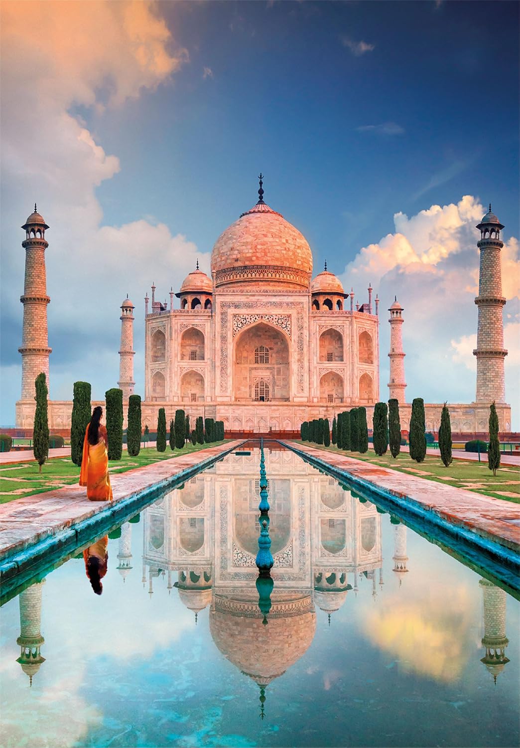 CLEMENTONI — Puzzle Taj Mahal 1500 pièces 59,2 x 84,3 cm – Image 27