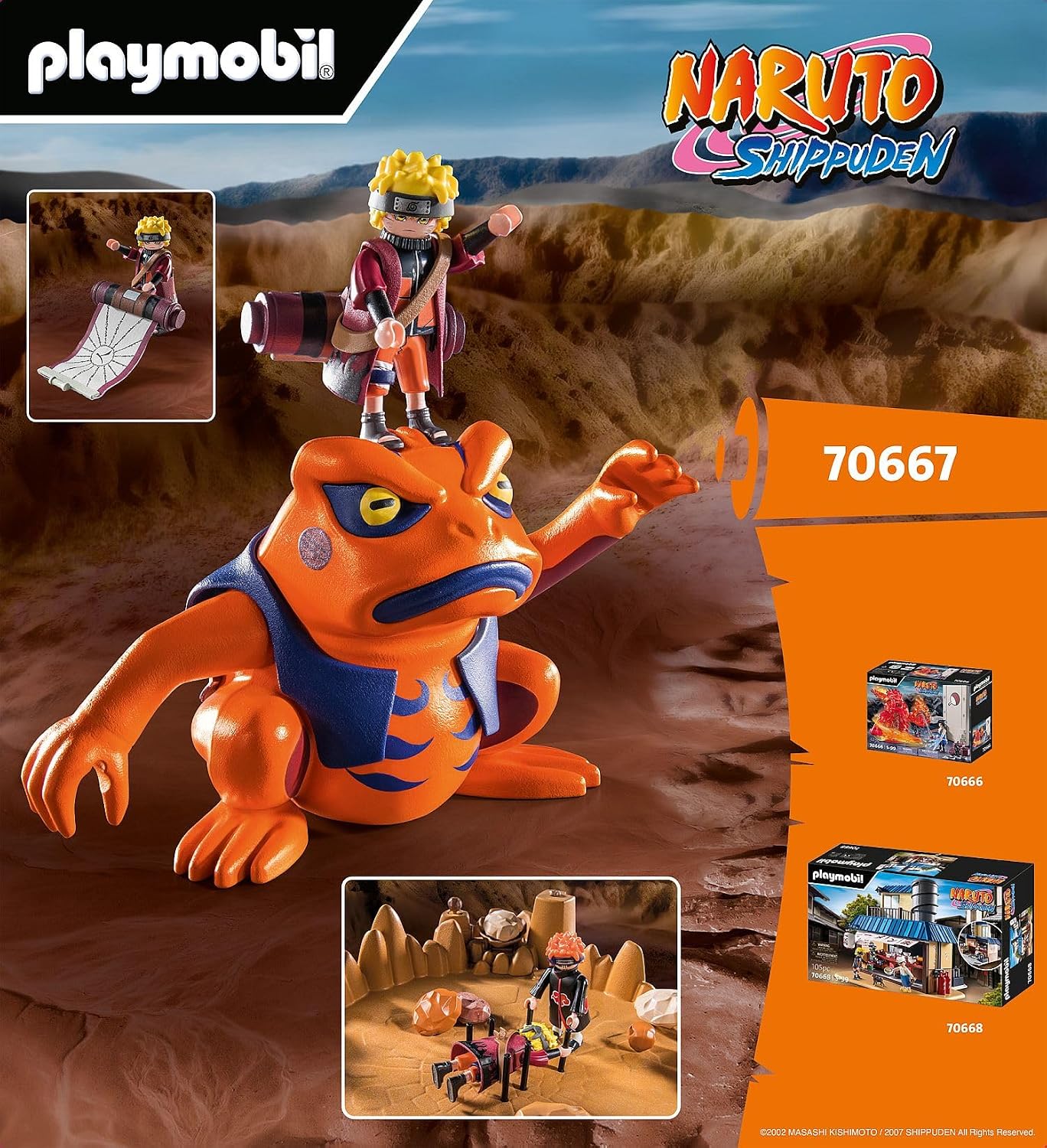 PLAYMOBIL 70667 — Set Naruto vs. Pain – Image 18