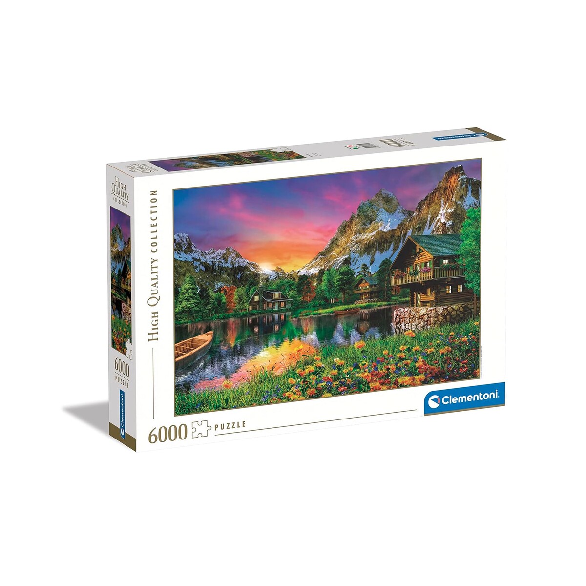 CLEMENTONI — Puzzle 6000 Pièces Lac Alpin