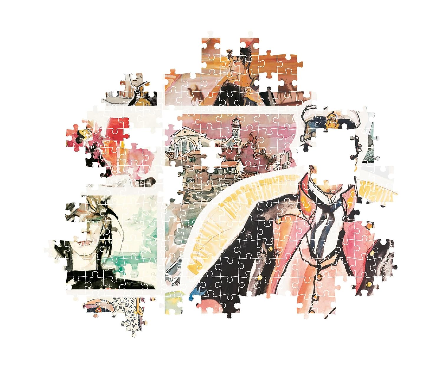 CLEMENTONI — Puzzle Corto Maltese 1000 pièces – Image 46