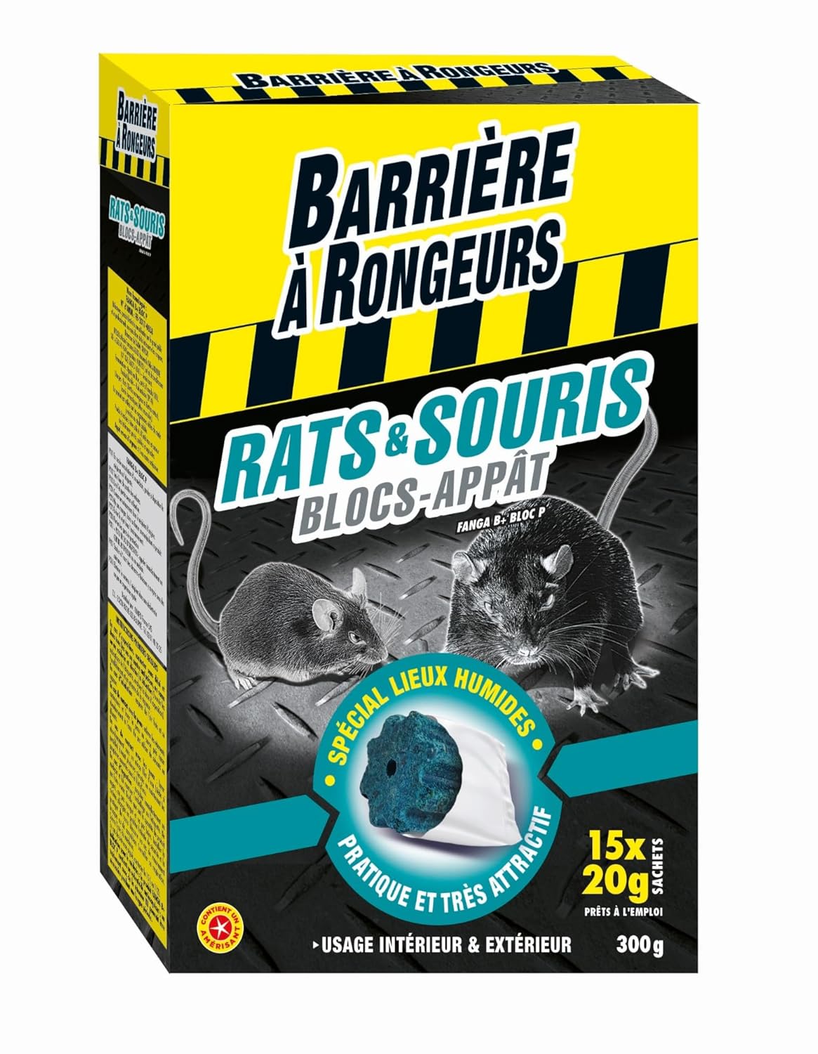 BARRIERE A RONGEURS — Blocs-appât rats et souris x15 – Image 10