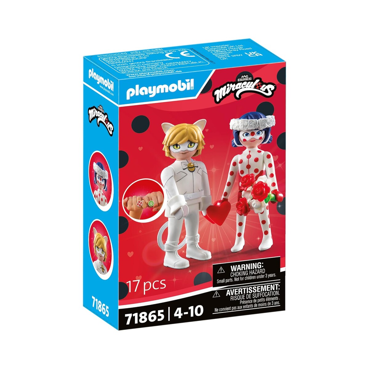 PLAYMOBIL Miraculous — Le Mariage de Ladybug et Chat Noir