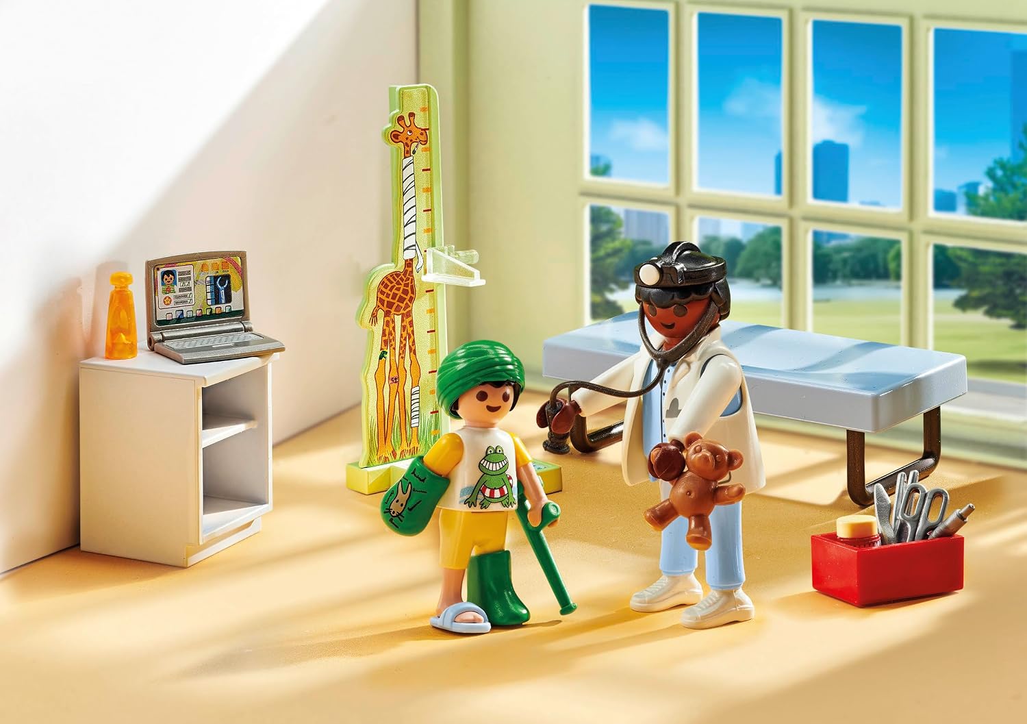 PLAYMOBIL Action Heroes 71619 — Pédiatre avec enfant – Image 12