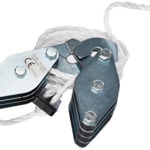 Alternative view of MANNESMANN — Poulie universelle 180 kg câble nylon 20 m