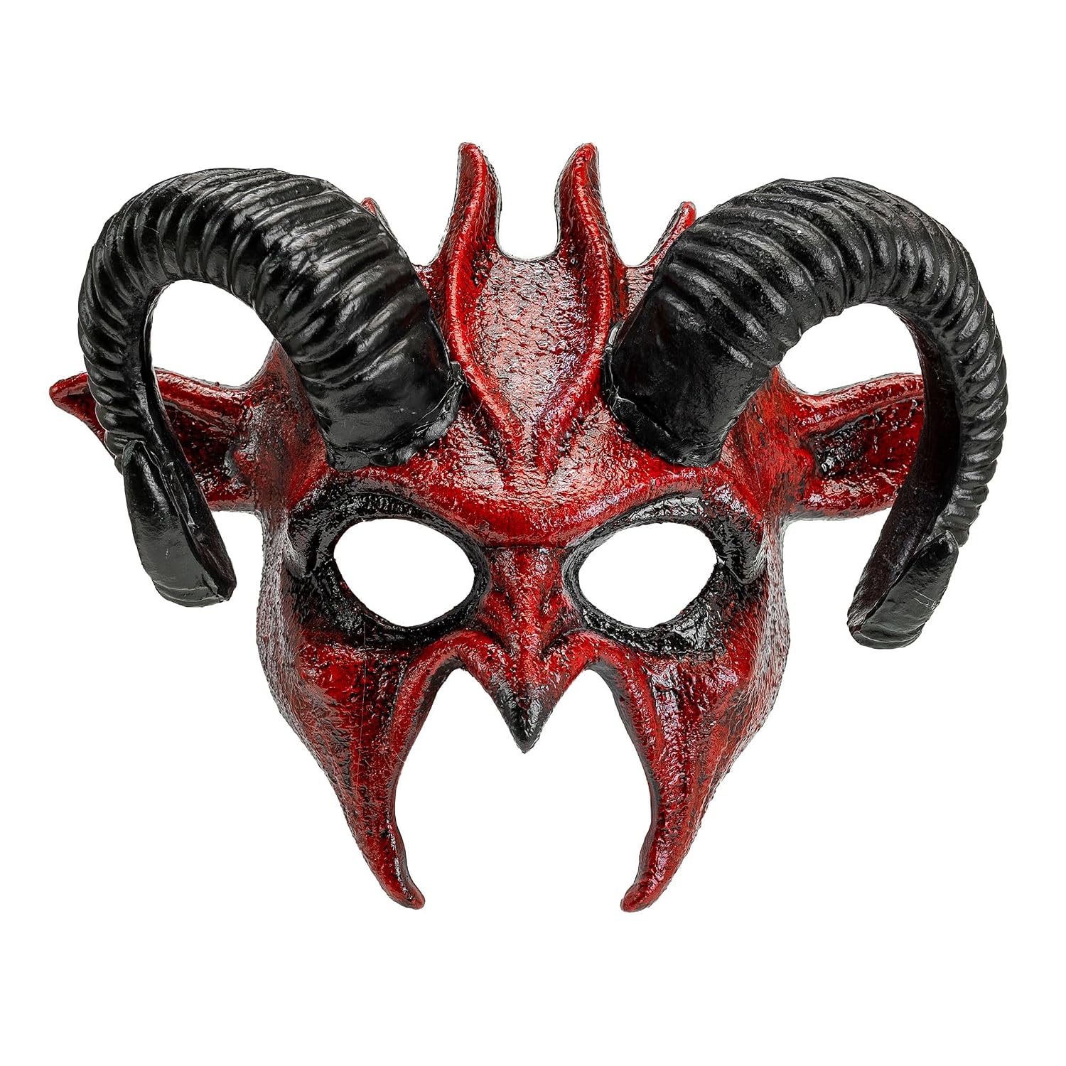 W WIDMANN MILANO — Masque de diable avec cornes noires