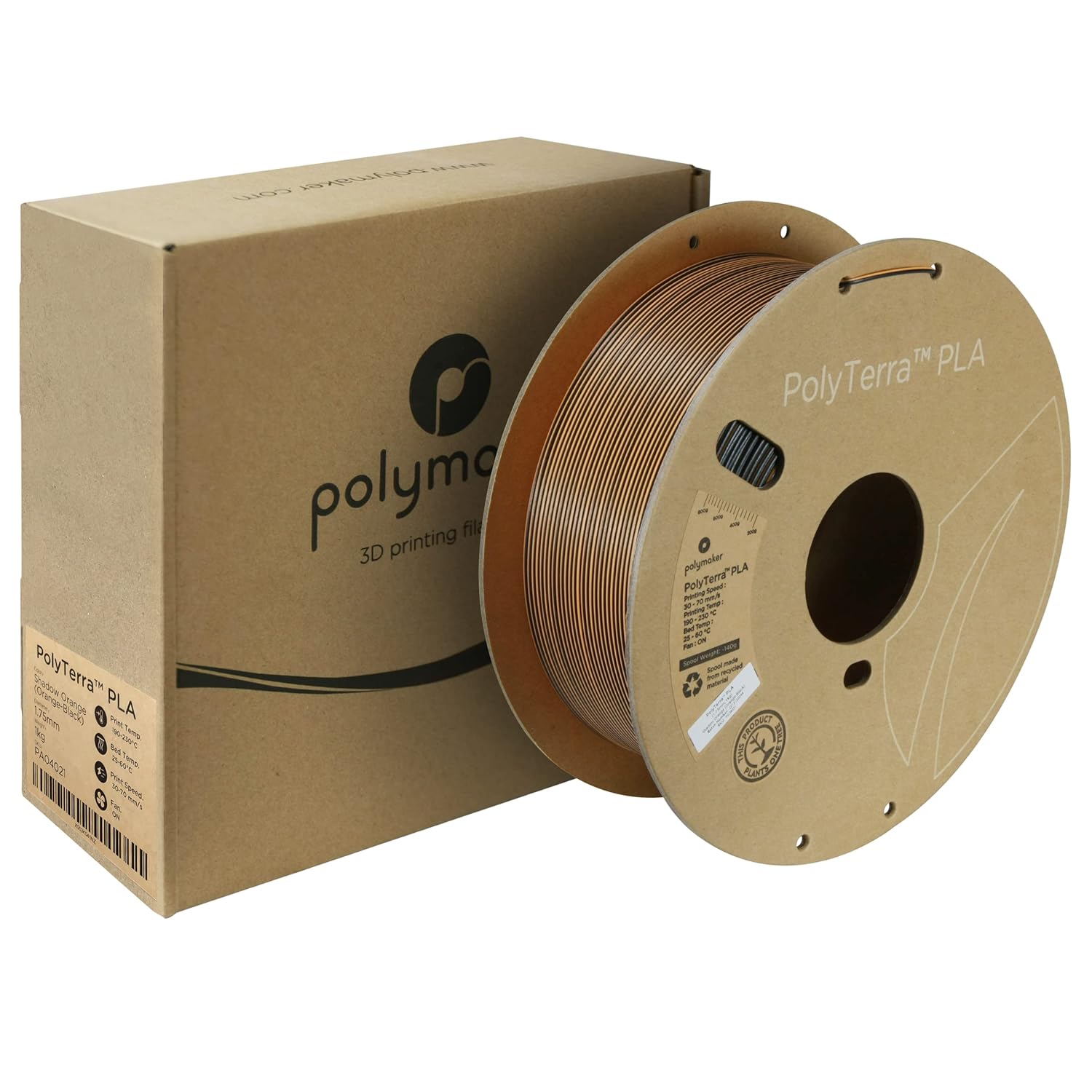 POLYMAKER Polyterra — Filament PLA Dual Color 1,75 mm 1 kg – Image 3