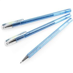 PENTEL Hybrid Dual Metallic — Stylo gel pailleté 0,5 mm